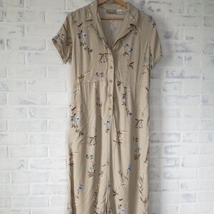 Vintage Liz Claiborne Collared Maxi Dress